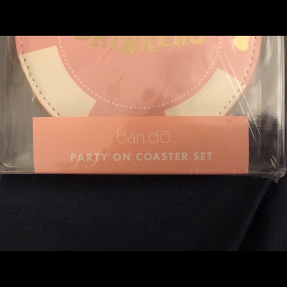 PARTY ON COASTER SET - JACKPOT - NEW - BAN.DO - Picture 4 of 7
